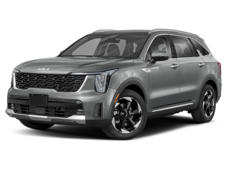 Silver Kia Sorento Hybrid