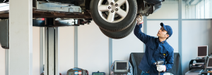 Mechanic Checking Tires | Cartersville, GA