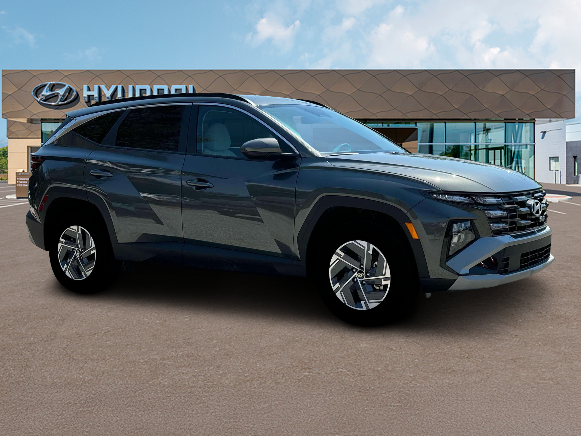 2025 Hyundai TUCSON HYBRID Blue