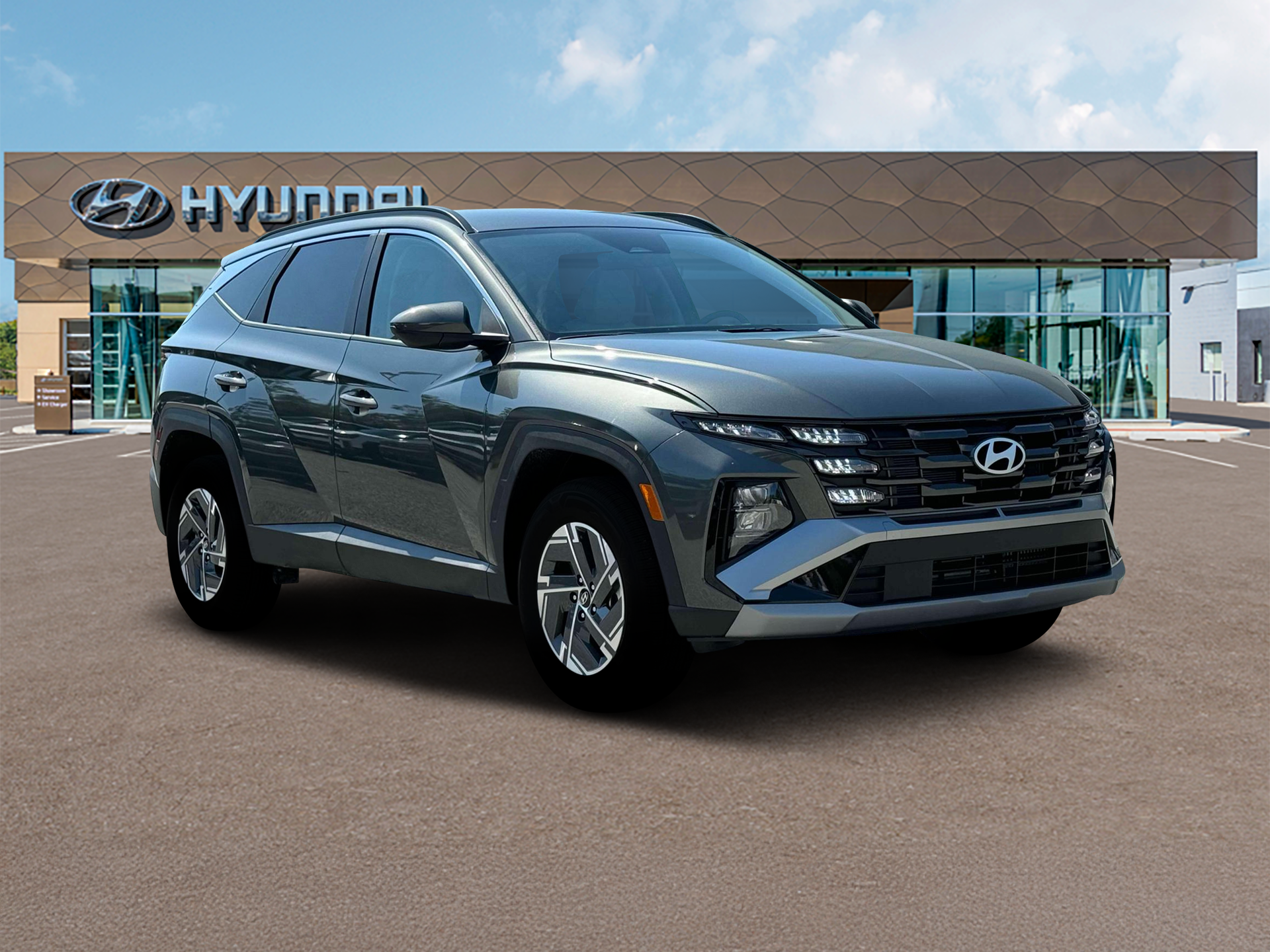 2025 Hyundai TUCSON HYBRID Blue