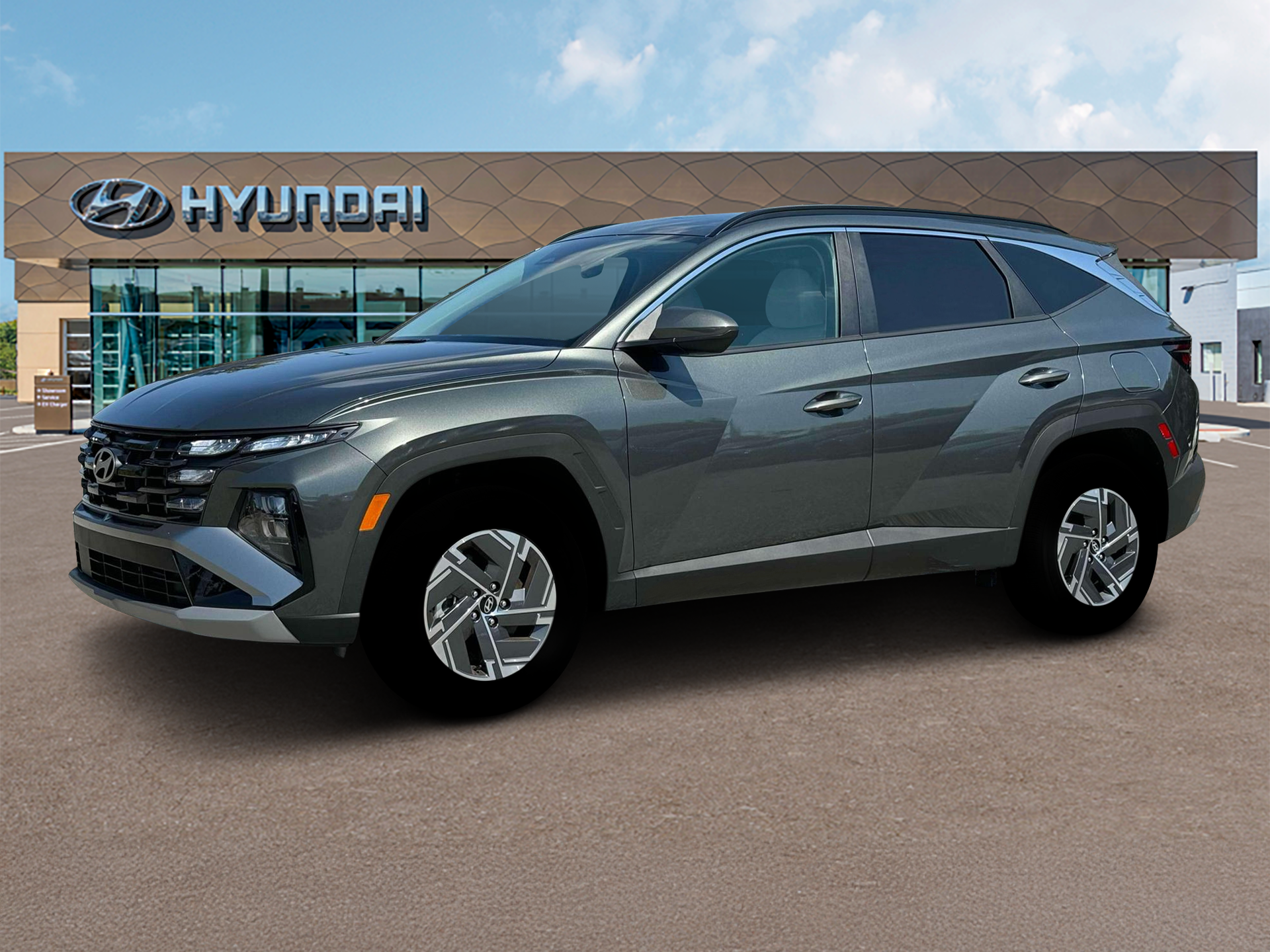 2025 Hyundai TUCSON HYBRID Blue