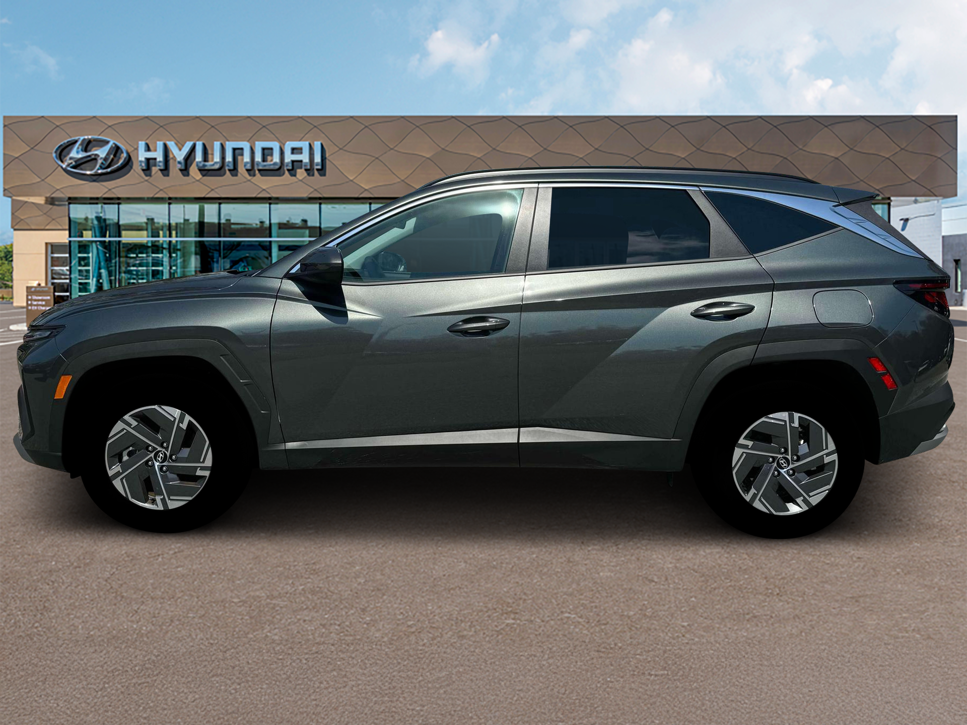 2025 Hyundai TUCSON HYBRID Blue