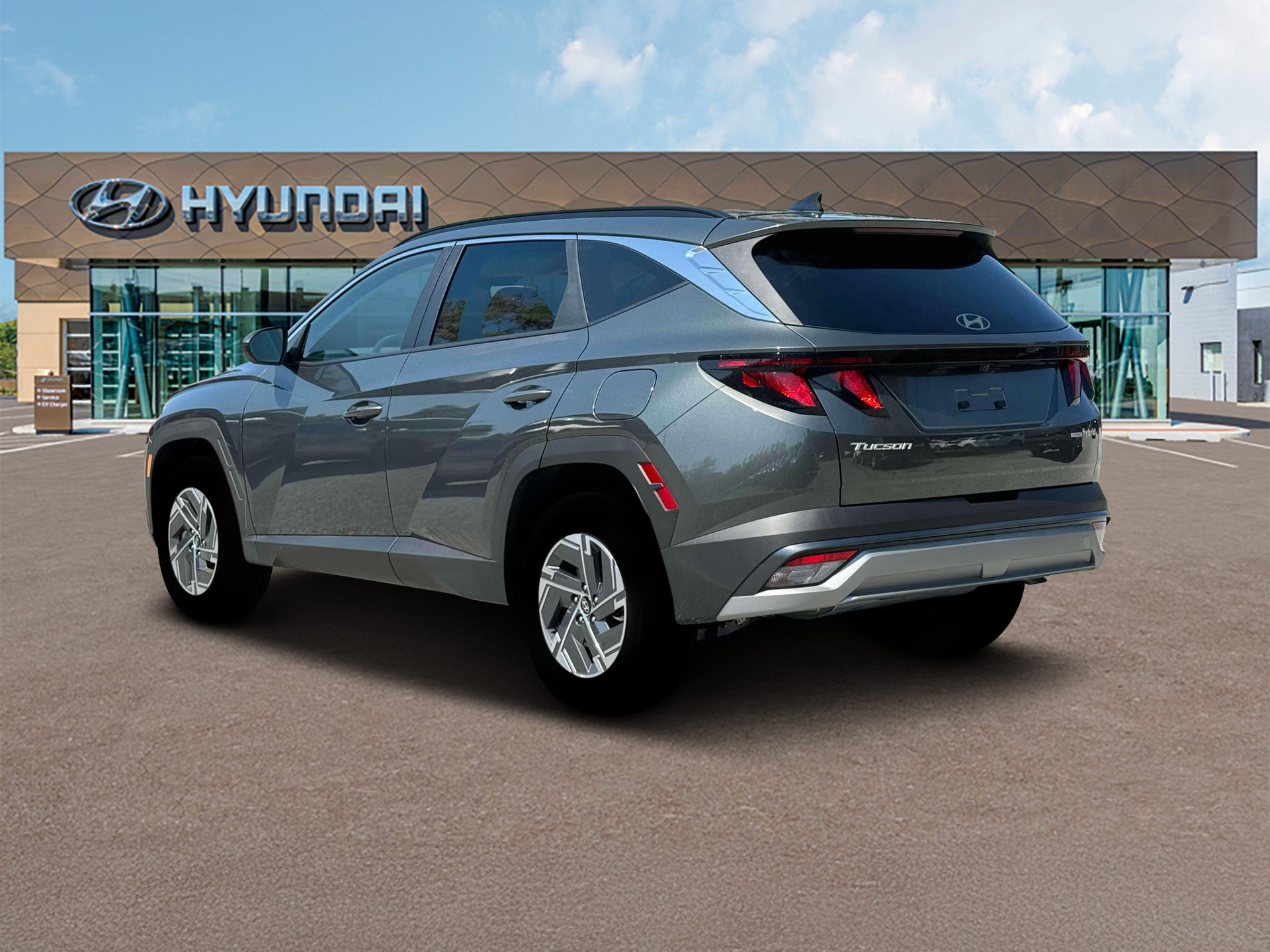 2025 Hyundai TUCSON HYBRID Blue