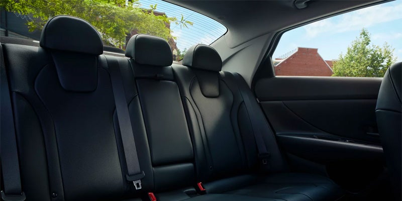2025 Hyundai Elantra back seats