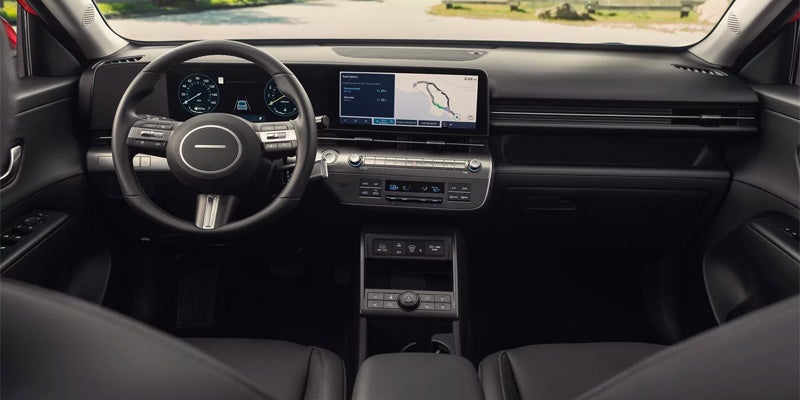 Navigation system of a 2024 Hyundai Kona